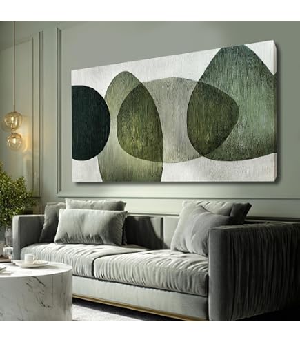 Amazon.com: 48 x 32 - Geometric Print as Canvas Wall Art marble